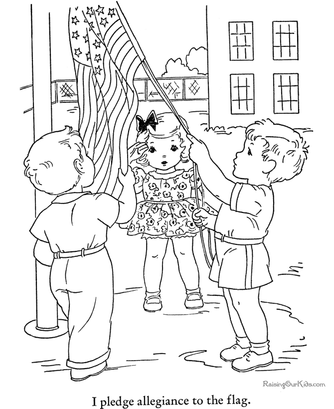Plansa de colorat cu SUA 36 30